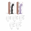 Насадка для страпона Strap-On-Me Dildo Plug P&G Lilas Metallic S (SO9001) 2