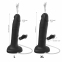 Кончающий фаллоимитатор Strap-On-Me SQUIRTING CUM DILDO REALISTIC Black L (SO9015) 1