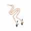 Нашийник із затискачами для сосків Liebe Seele Rose Gold Memory Collar with Nipple Clamps (SO9495) 1