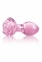 Стеклянная пробка NS Novelties CRYSTAL ROSE PINK (T280929) 2