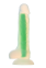 Фалоімітатор Dream Toys, що світиться RADIANT SOFT SILICONE GLOW IN THE DARK DILDO SMALL GREEN (DT22046) 1