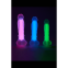 Фалоімітатор Dream Toys, що світиться RADIANT SOFT SILICONE GLOW IN THE DARK DILDO SMALL GREEN (DT22046) 4