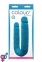 Двойной фаллоимитатор COLOURS DP PLEASURES BLUE (T280769) 0