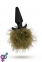 Анальная пробка с помпоном POM PLUGS BROWN (T330673) 1