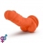 Фалоімітатор з подвійною щільністю NEO ELITE 7.5 INCH ORANGE (T331181) 3