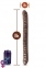 Двойной фаллоимитатор DR SKIN 18INCH CHOCOLATE (T331243) 2
