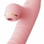 Вибратор с ротацией и вакуумной стимуляцией ZALO ROSE RABBIT PINK (ZL30141) 3