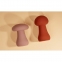 Вібратор для клітора у формі грибочка Sweet Em Velvet Lure Рожевий 9.4 см*5 см (89547) 2