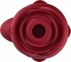Вибратор двухсторонний с воздушной стимуляцией ROSE, красный (BS52061) 6