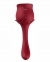 Вибратор двухсторонний с воздушной стимуляцией ROSE, красный (BS52061) 1