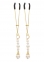 Затискачі на соски з намистинами Tweezers With Pearls Taboom (TB17270) 1
