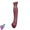 Ультрасовременный Вибромассажер 3 в 1 Zalo Queen, Wine Red (ZL887069) 3