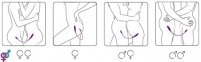 Вібратор Adrien Lastic «AD-2X» з пультом LRS 0