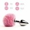 Анальная пробка FeelzToys - Bunny Tails Butt Plug Pink (SO5061) 3