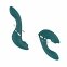 Вакуумный вибратор Swan The Monarch Swan Teal (SO8905) 4