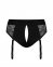 Мереживні труси для страпона з підв'язками для панчох Strap-On-Me DIVA HARNESS - S (SO5096) 7