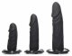 Страпон с тремя фаллоимитаторами XR Brands на трусиках, черный (XR44976) 2