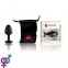 Анальная пробка Marc Dorcel Geisha Plug M, 7,5х3,3 см (Рубиновый) 0