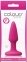 Анальна пробка COLOURS PLEASURES MINI PLUG PINK (T280725) 0