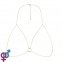 Прикраса-портупея Bijoux Indiscrets Magnifique Bra Chain - Gold 1