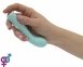 Роскошный вибратор PILLOW TALK - Racy Teal с кристаллом Сваровски 6