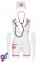 Медсестра сукню + рукавички emergency dress stetoskop obsessive SM (410614) 0