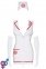 Медсестра сукню + рукавички emergency dress stetoskop obsessive SM (410614) 2