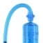 Вакуумна помпа XLsucker Penis Pump Transparant, 19,5х5,4 см (Синій) 1