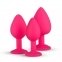 Набір анальних пробок Anal Diamond plug, Pink (810211) 0