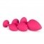 Набор анальных пробок Anal Diamond plug, Pink (810211) 2
