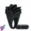 Эрекционное кольцо Pretty Love Chester Vibrating Cock Ring Black (6603BI0211) 5