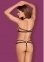 Боді Obsessive Darkie crotchless teddy black S/M (410164) 1