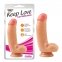 Фаллоимитатор на присоске Keep Love Deep Fluttering Dildo Chisa 16,5х4 см (12370) 0