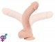 Фаллоимитатор с мошонкой Nature Skin Large Dildo, 28,5 см 1