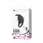 Ерекційне віброкільце Pretty Love Rabbit Vibrator з кліторальною стимуляцією, чорне 2