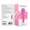 Пульсатор для клитора плюс вибратор FeelzToys - FemmeGasm Tapping & Tickling Vibrator Pink (SO4579) 0