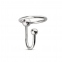 Уретральна вставка з кільцем Sinner Gear Unbendable - Sperm Stopper Solid, діаметр кільця 2,6 см (SO4583) 0