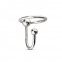Уретральна вставка з кільцем Sinner Gear Unbendable - Sperm Stopper Solid, діаметр кільця 3,2 см (SO4622) 0