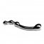 Анально-вагинальный стимулятор Sinner Gear Unbendable - Multi-Stim Pleasure Wand Metal Anal Dildo (SO4613) 0