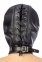 Капюшон для БДСМ со съемной маской Fetish Tentation BDSM hood in leatherette with removable mask (SO4672) 0