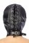 Капюшон с кляпом для БДСМ Fetish Tentation BDSM hood in leatherette with removable gag (SO4673) 0