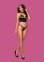Комплект Obsessive Delishya set 2-pcs black S/M (410871) 4