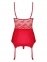 Корсет с подвязками для чулок Obsessive Lovica corset S/M (410854) 0