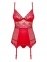 Корсет с подвязками для чулок Obsessive Lovica corset S/M (410854) 1