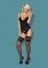 Корсет Obsessive 810-COR-1 corset & thong black S/M (410841) 3
