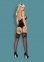 Корсет Obsessive 810-COR-1 corset & thong black S/M (410841) 4