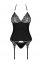 Корсет Obsessive 828-COR-1 corset & thong L/XL (410869) 1