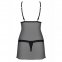 Cорочка Obsessive 865-CHE-1 chemise & thong L/XL (410919) 0