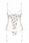 Корсет з підв'язками + стрінги LOVELIA CORSET white L/XL - Passion (SO4768) 3