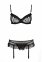 Сексуальный комплект с поясом для чулок LOVELIA SET black S/M - Passion (SO4778) 3